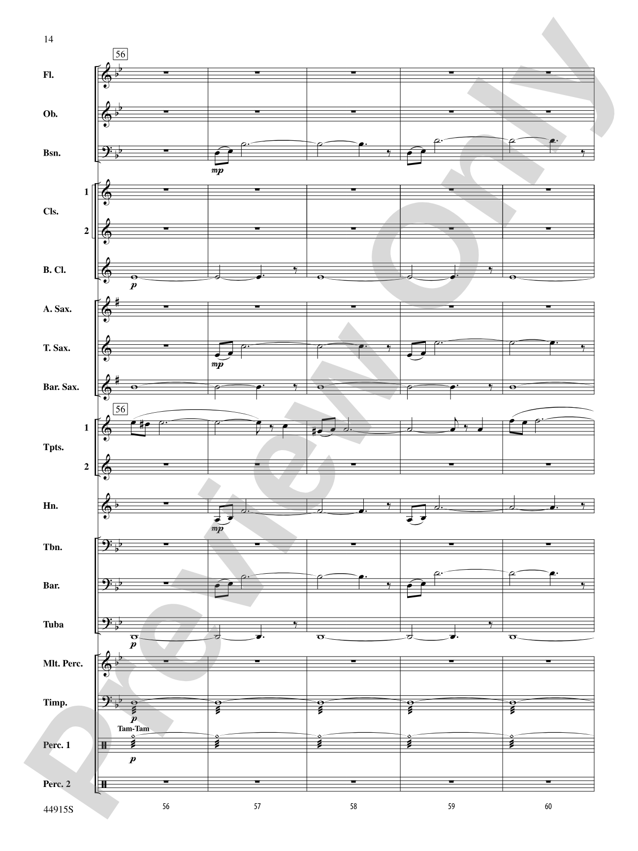 Transylvanian Lullaby: Concert Band Conductor Score & Parts