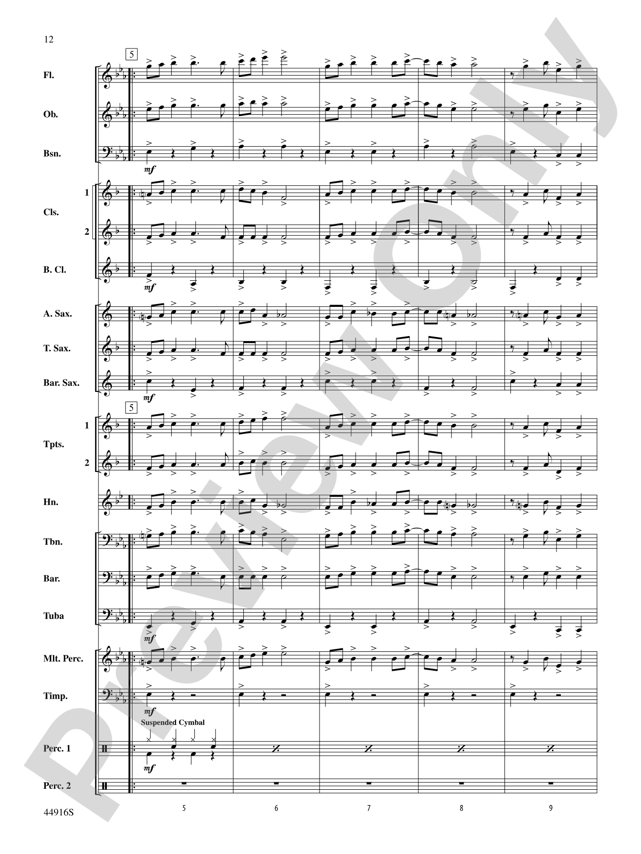 Happy Holidays---Vol. 3: Concert Band Conductor Score & Parts