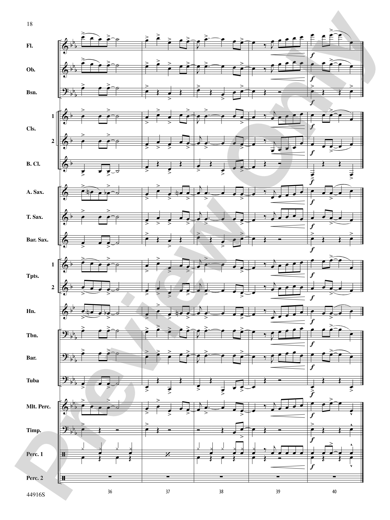 Happy Holidays---Vol. 3: Concert Band Conductor Score & Parts