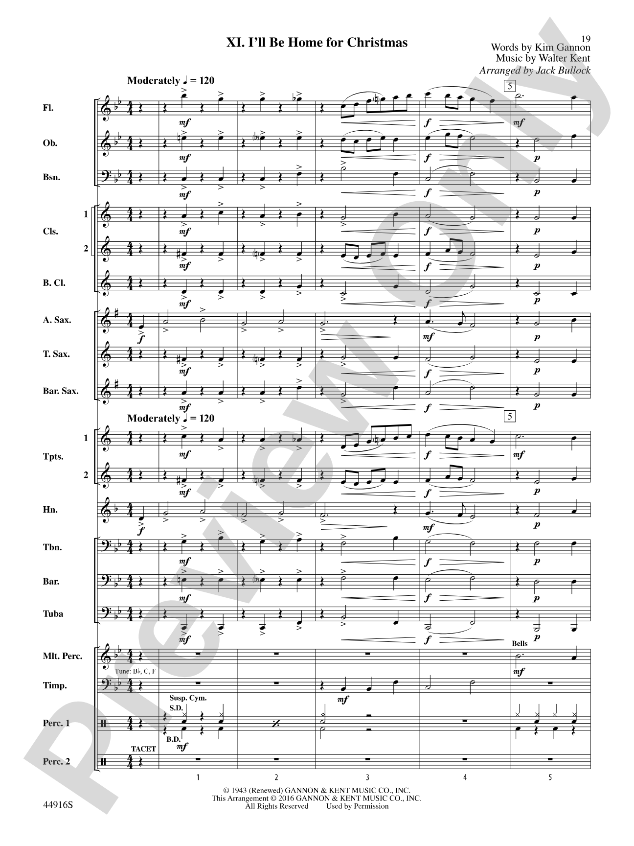 Happy Holidays---Vol. 3: Concert Band Conductor Score & Parts