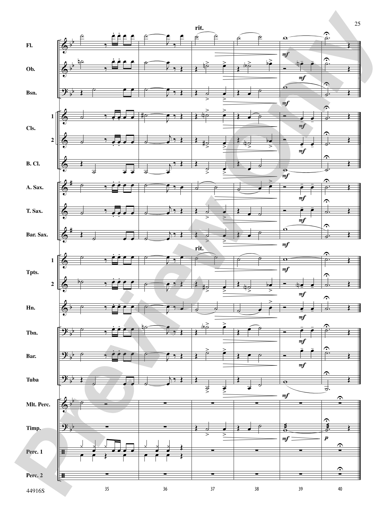 Happy Holidays---Vol. 3: Concert Band Conductor Score & Parts