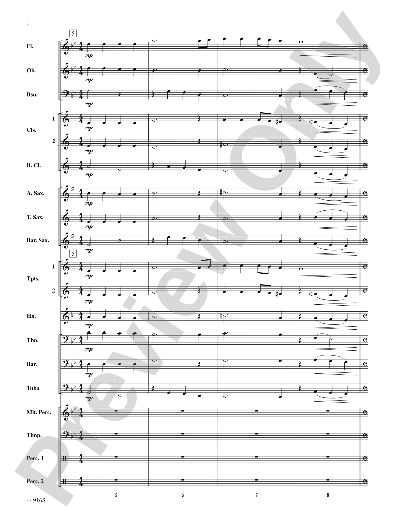 Happy Holidays---Vol. 3: Concert Band Conductor Score & Parts