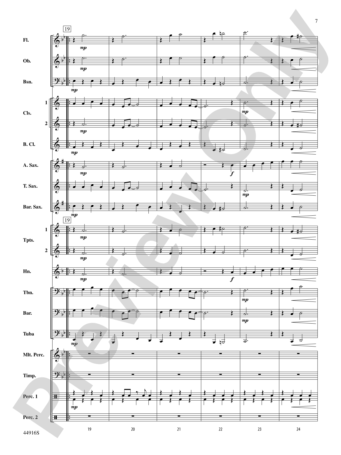 Happy Holidays---Vol. 3: Concert Band Conductor Score & Parts