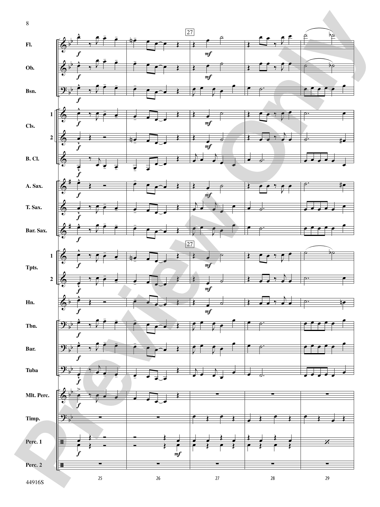 Happy Holidays---Vol. 3: Concert Band Conductor Score & Parts