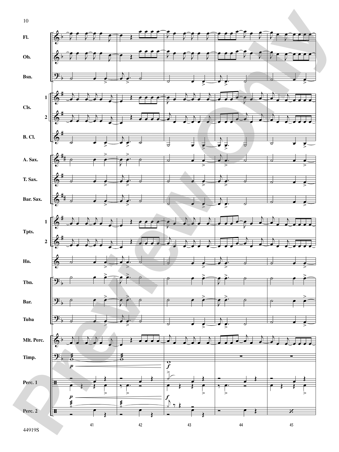 Heartbeat Song: Concert Band Conductor Score & Parts