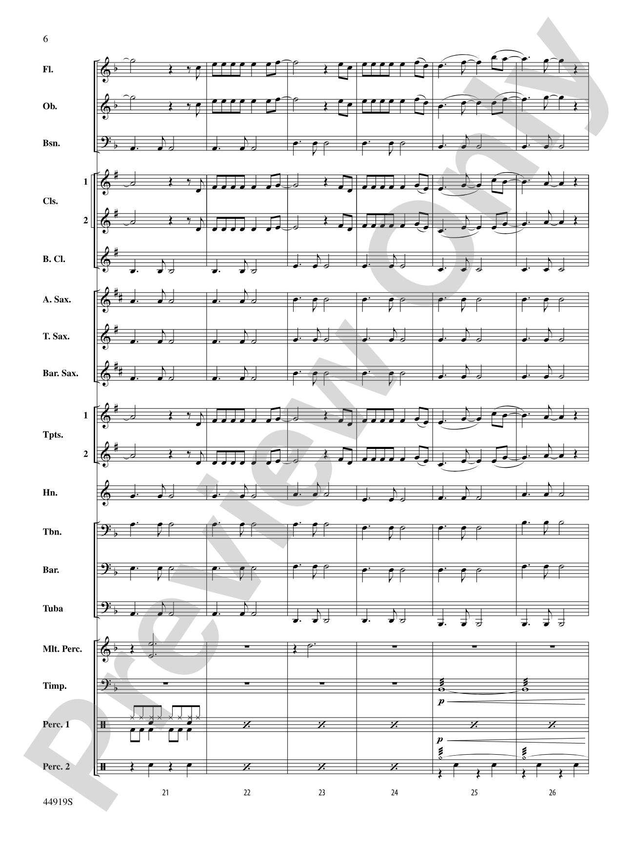 Heartbeat Song: Concert Band Conductor Score & Parts