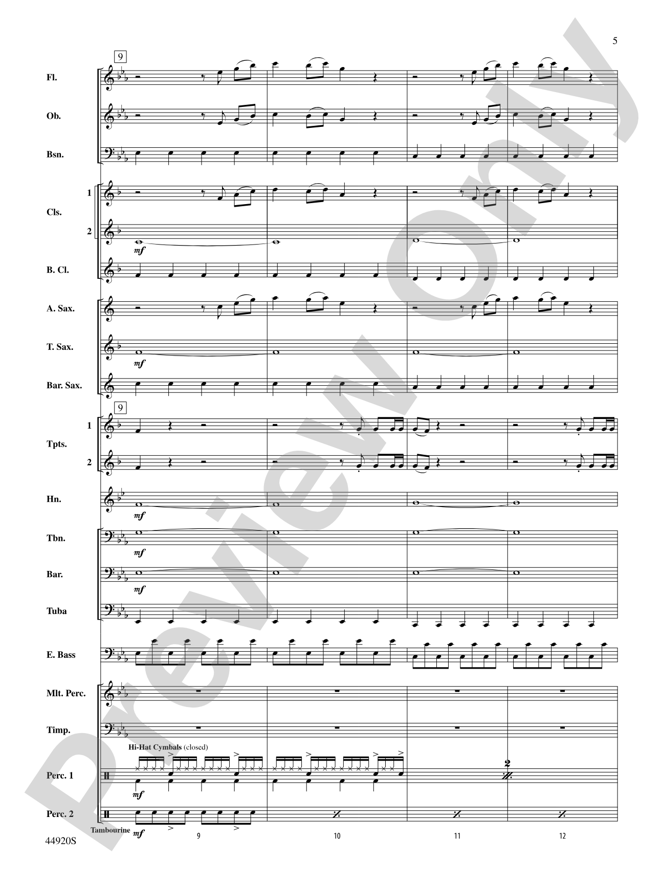 Want to Want Me: Concert Band Conductor Score & Parts