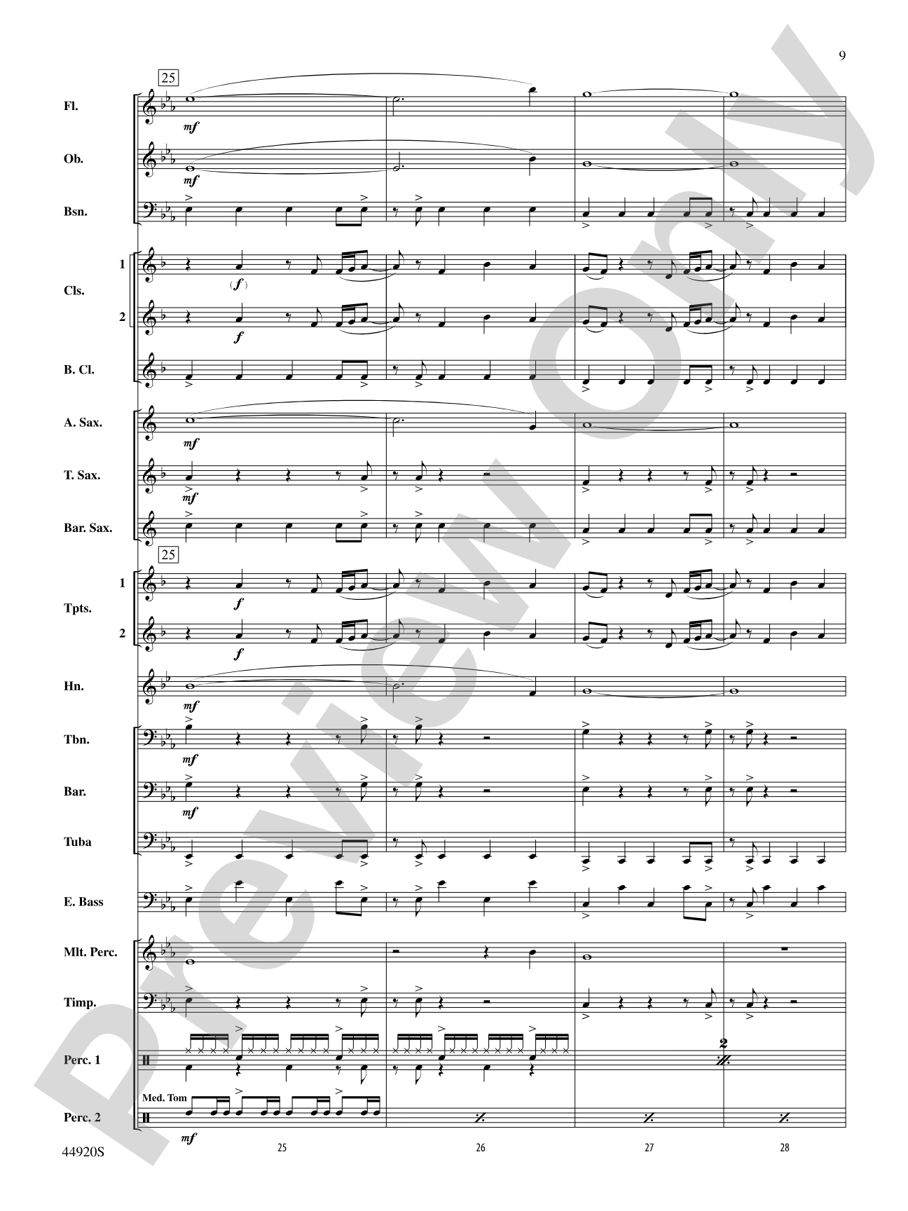 Want to Want Me: Concert Band Conductor Score & Parts