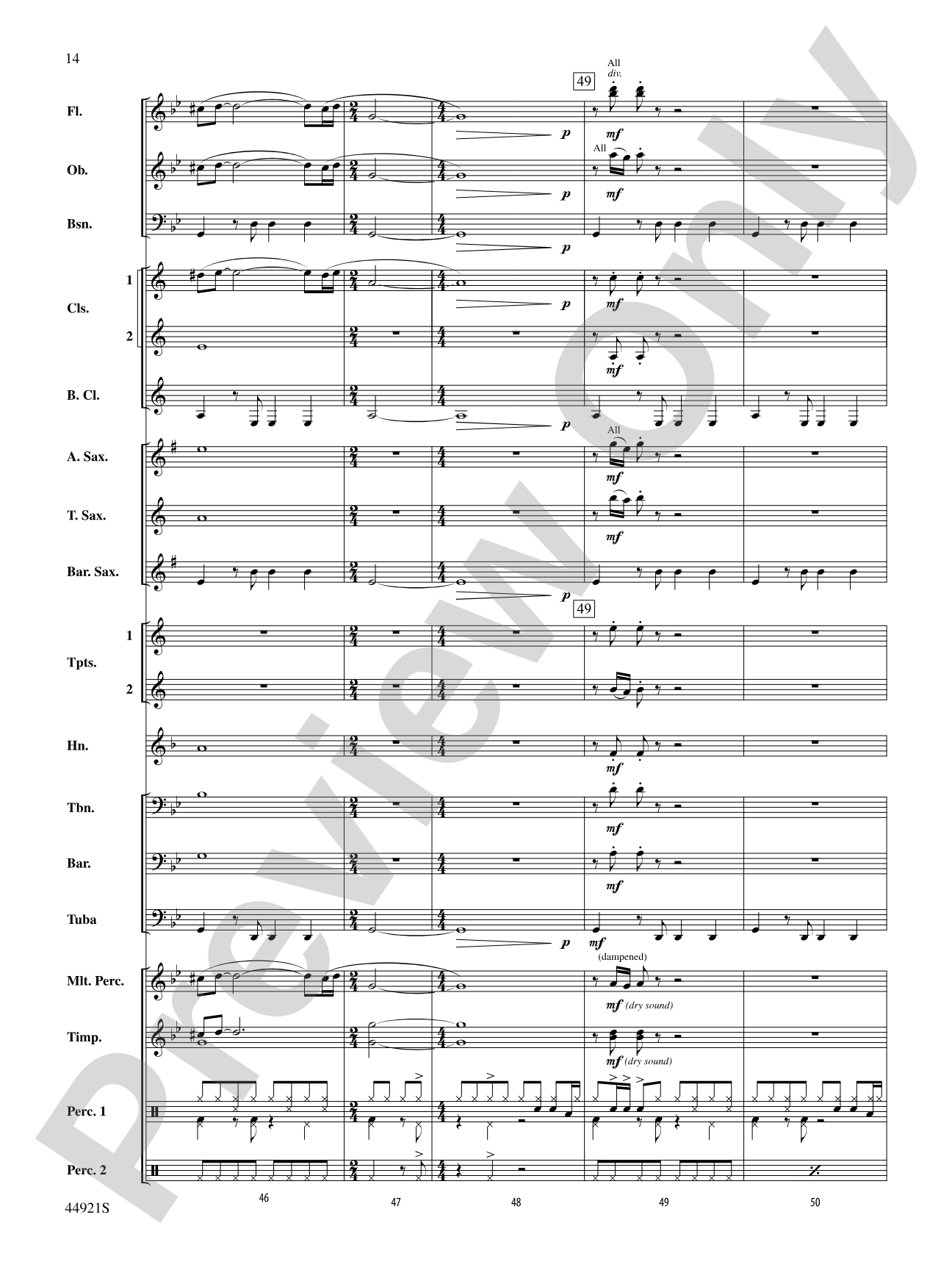 The Man from U.N.C.L.E. (from the Original Motion Picture Soundtrack): Concert Band Conductor Score & Parts