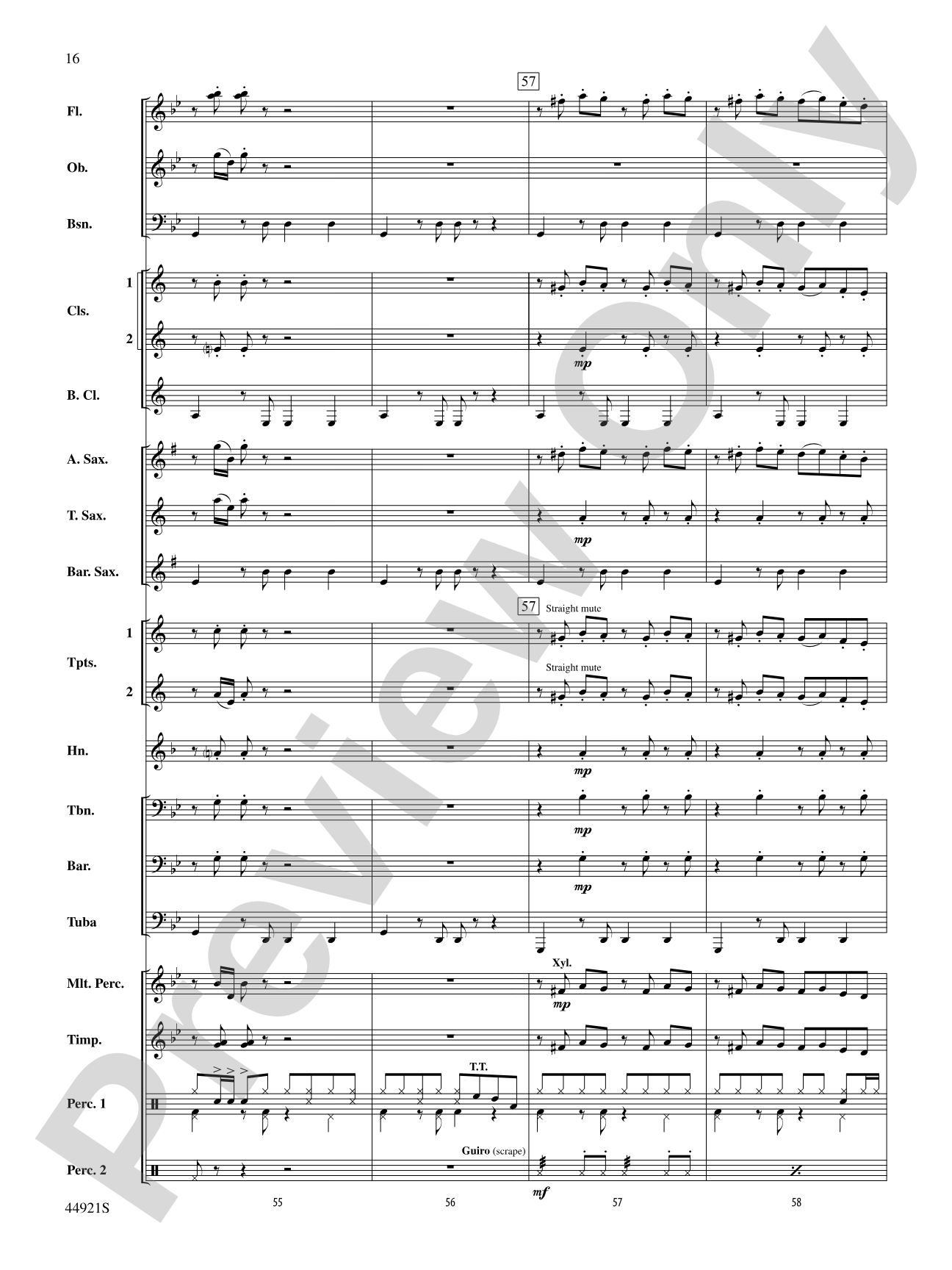 The Man from U.N.C.L.E. (from the Original Motion Picture Soundtrack): Concert Band Conductor Score & Parts
