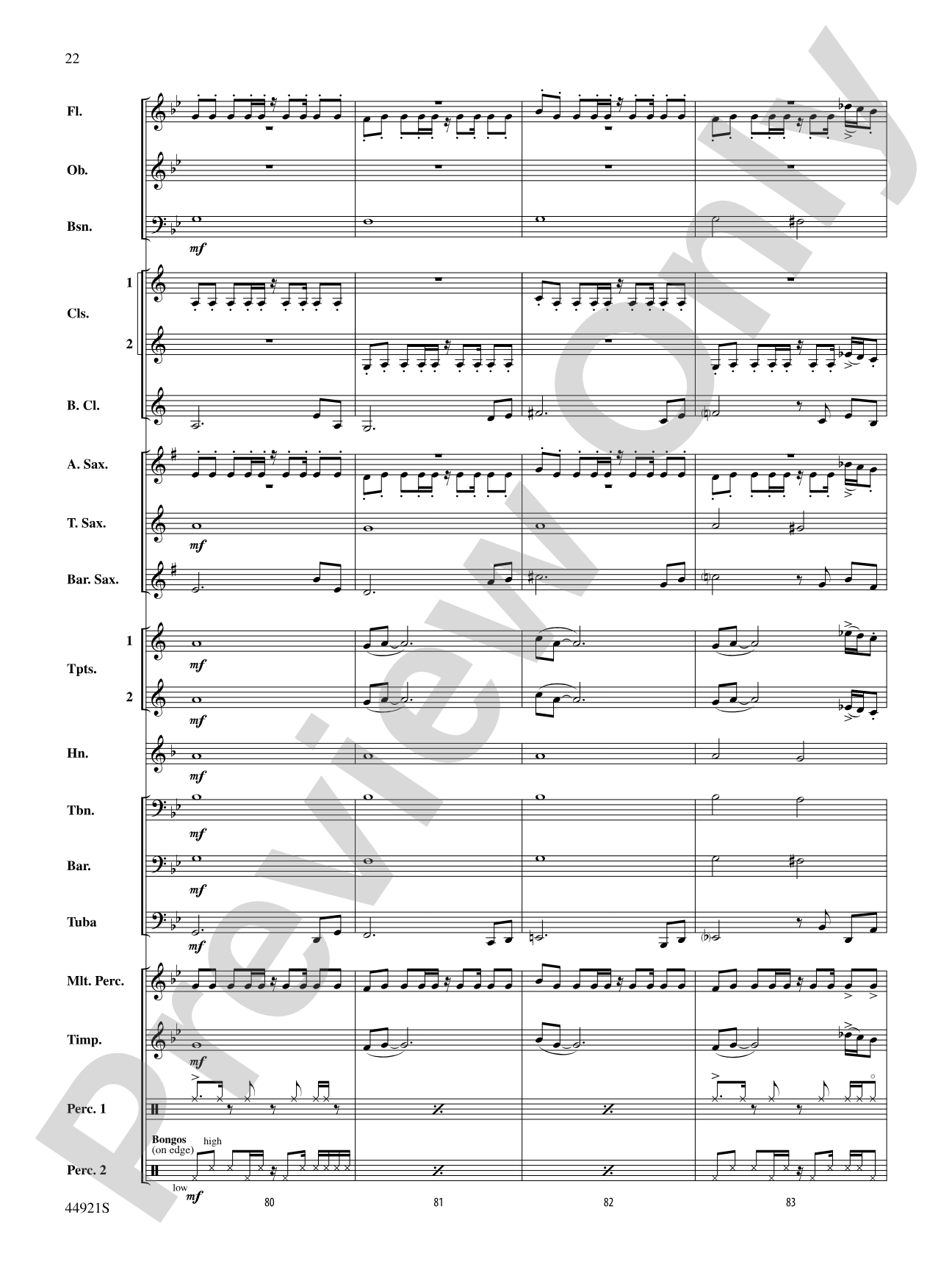 The Man from U.N.C.L.E. (from the Original Motion Picture Soundtrack): Concert Band Conductor Score & Parts