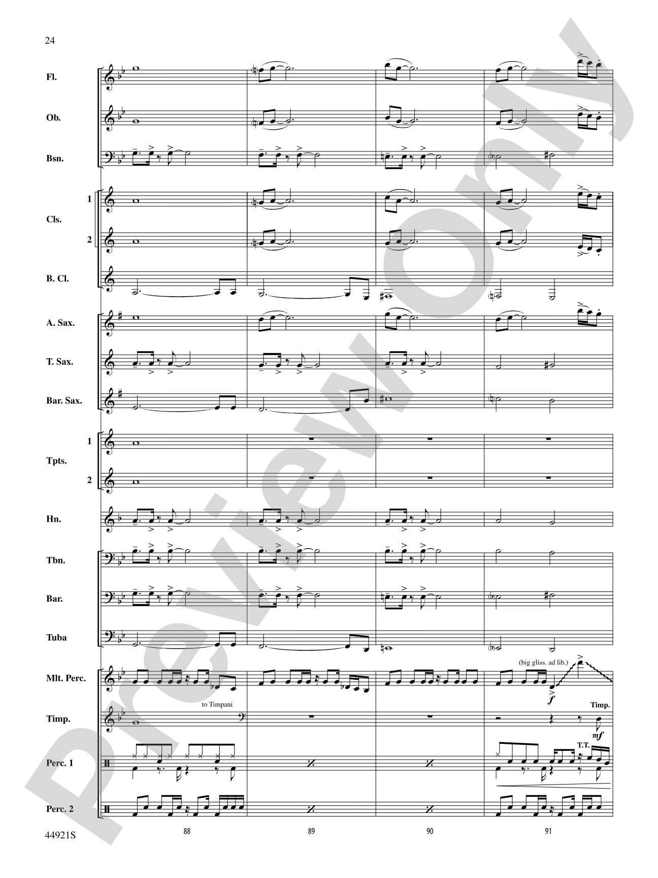 The Man from U.N.C.L.E. (from the Original Motion Picture Soundtrack): Concert Band Conductor Score & Parts