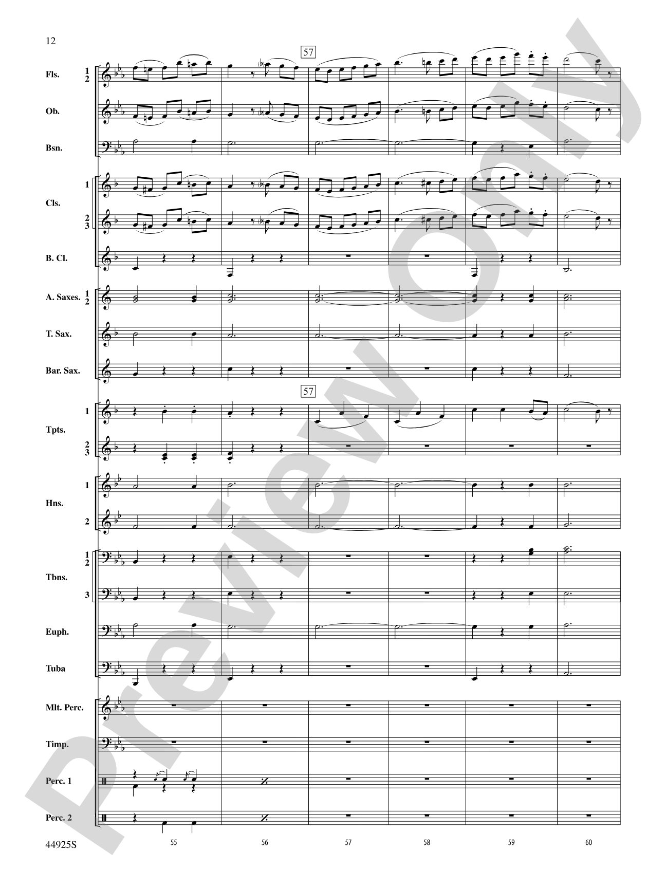 Suite from Symphonie Fantastique: Concert Band Conductor Score & Parts