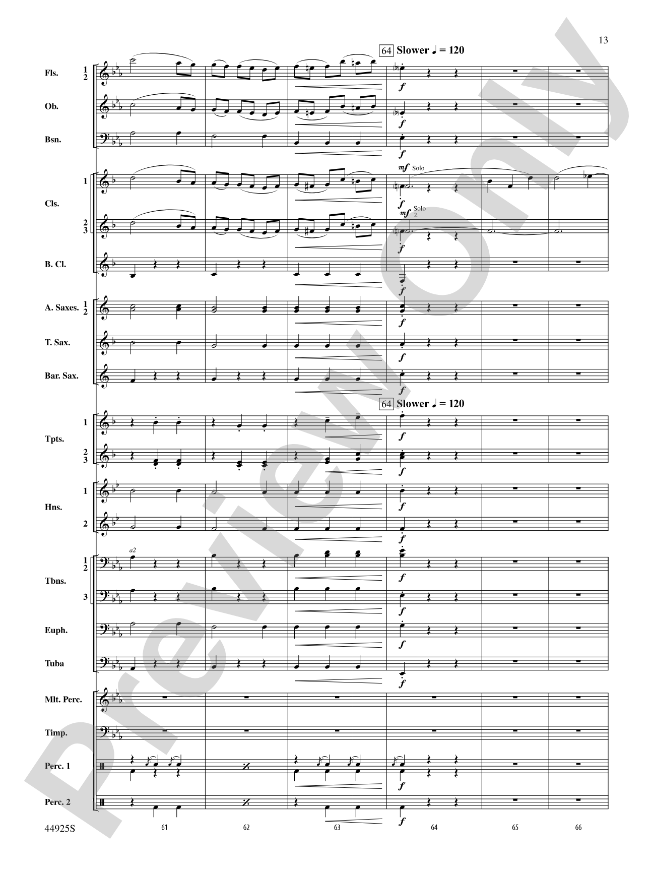 Suite from Symphonie Fantastique: Concert Band Conductor Score & Parts