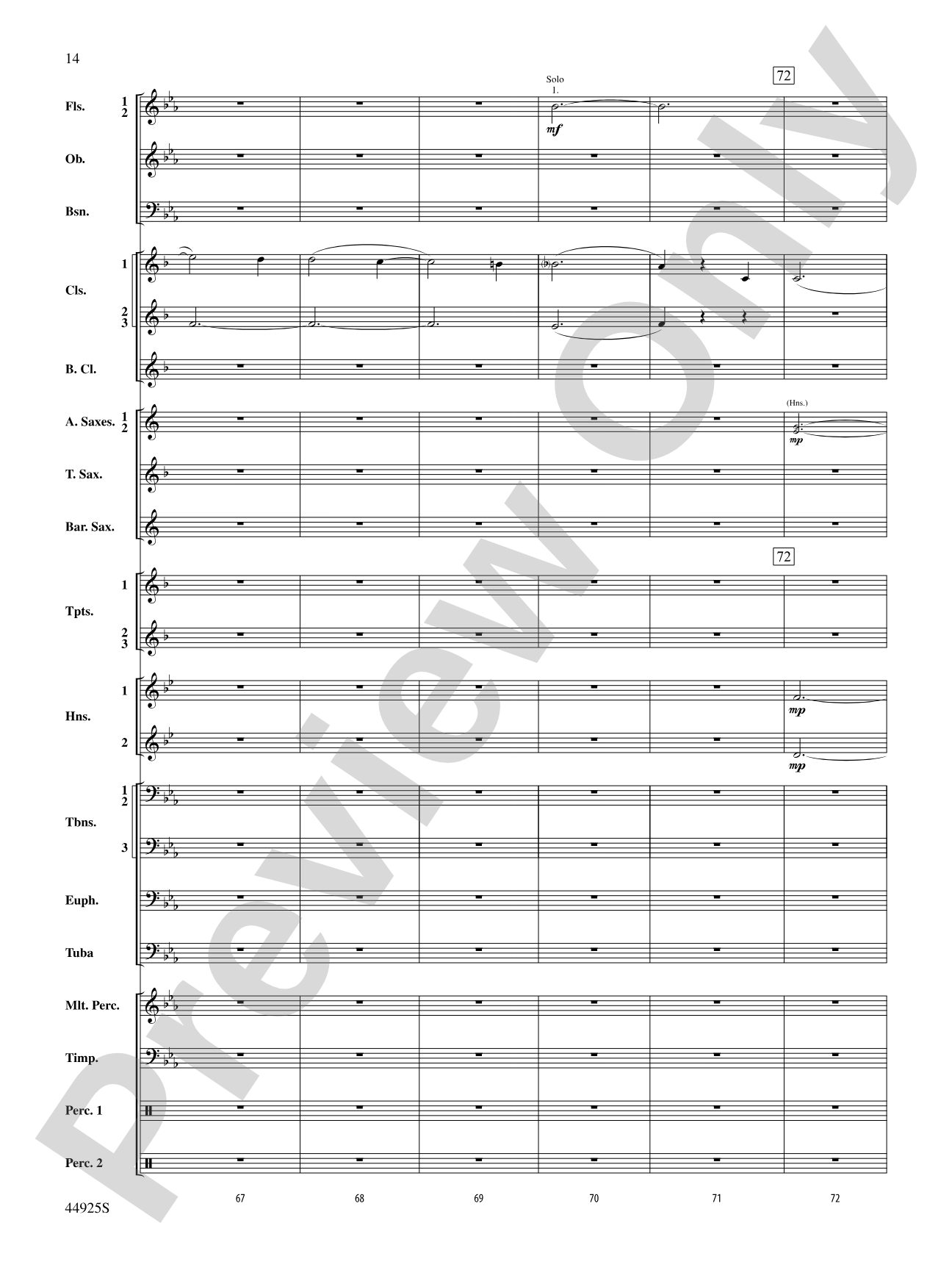 Suite from Symphonie Fantastique: Concert Band Conductor Score & Parts