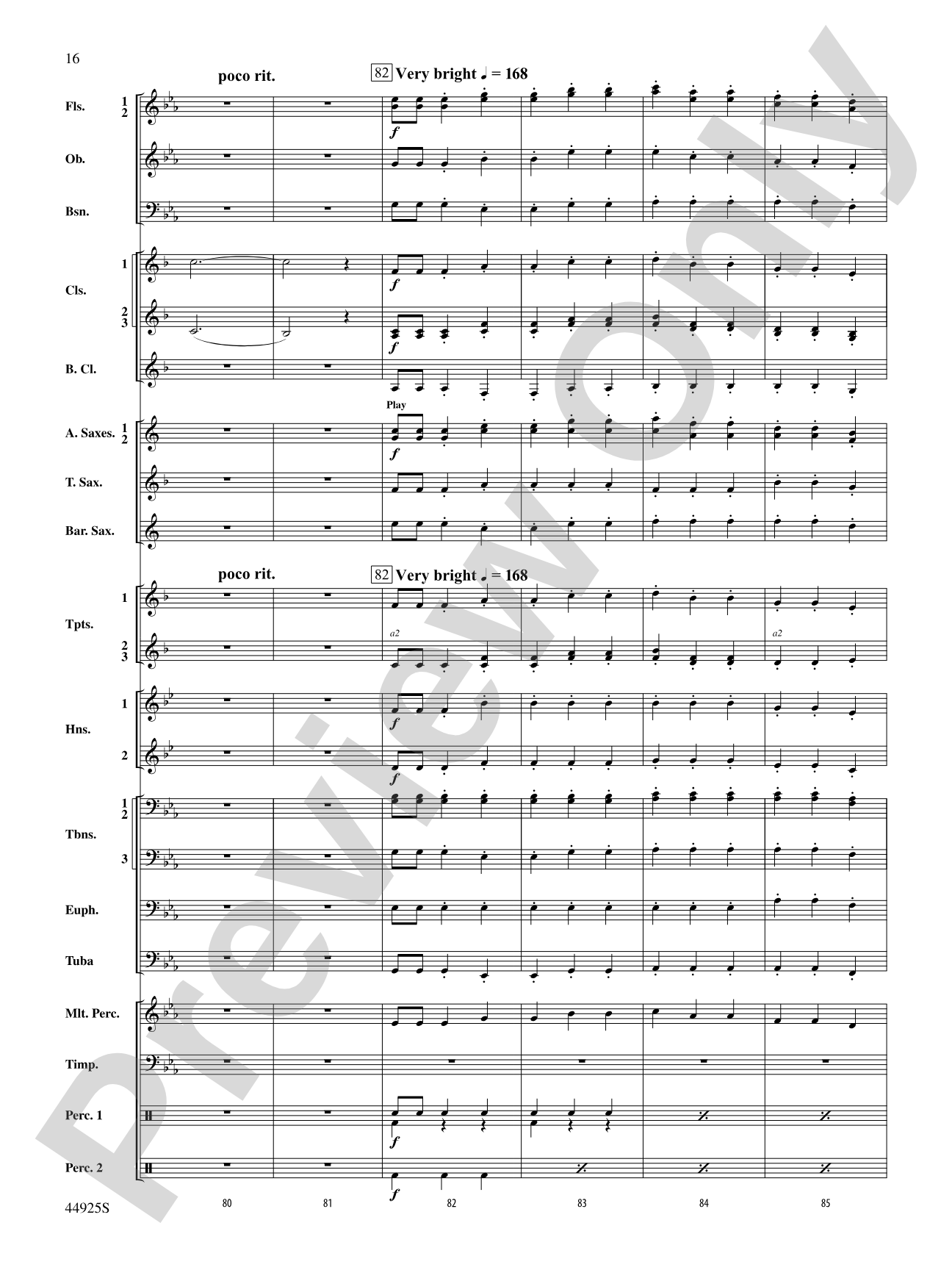 Suite from Symphonie Fantastique: Concert Band Conductor Score & Parts