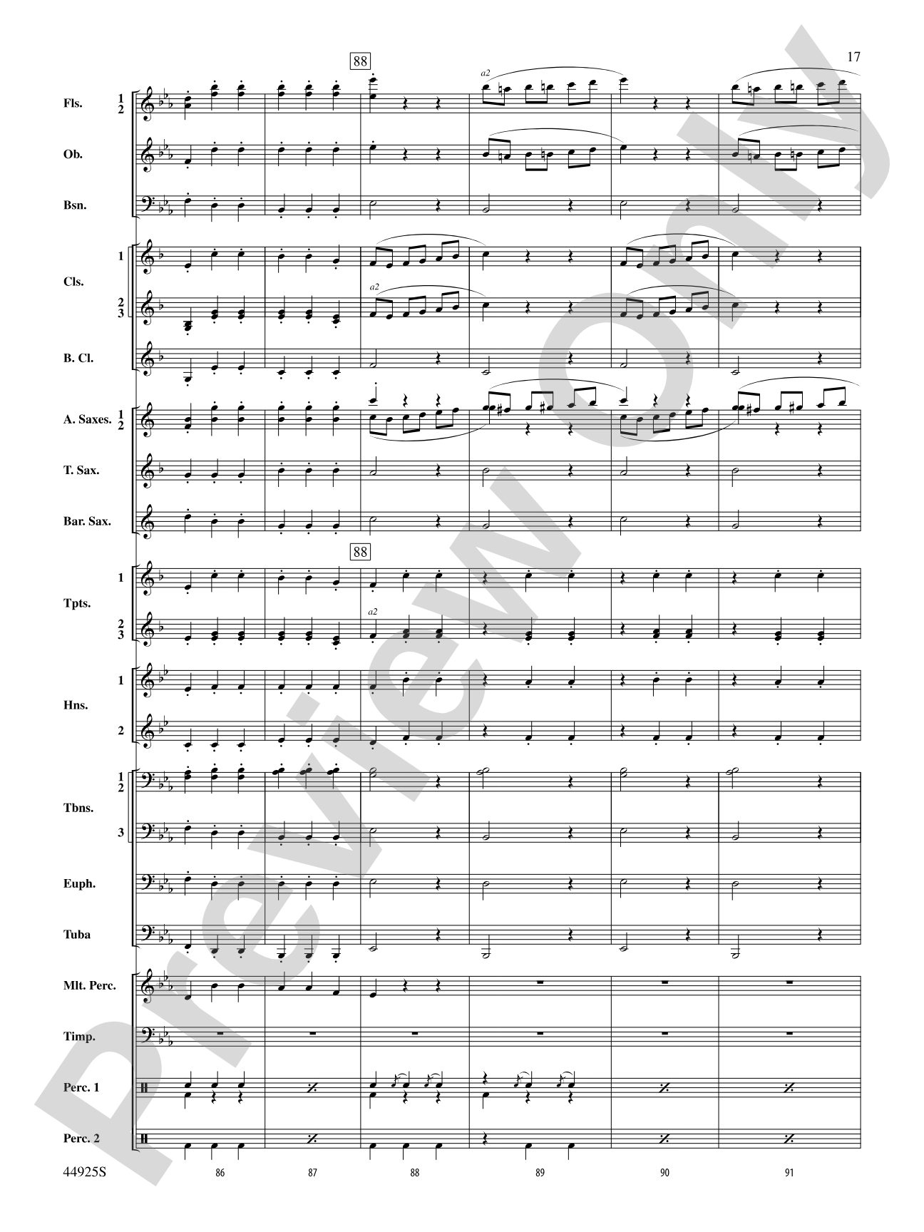 Suite from Symphonie Fantastique: Concert Band Conductor Score & Parts