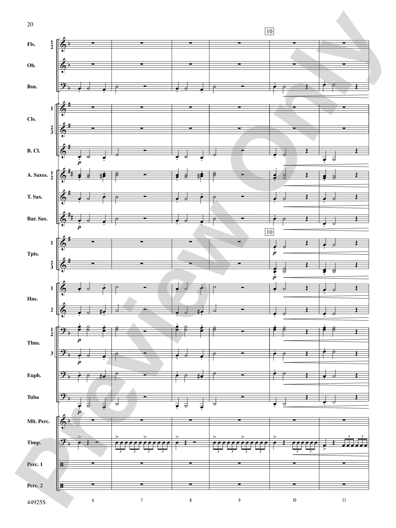 Suite from Symphonie Fantastique: Concert Band Conductor Score & Parts