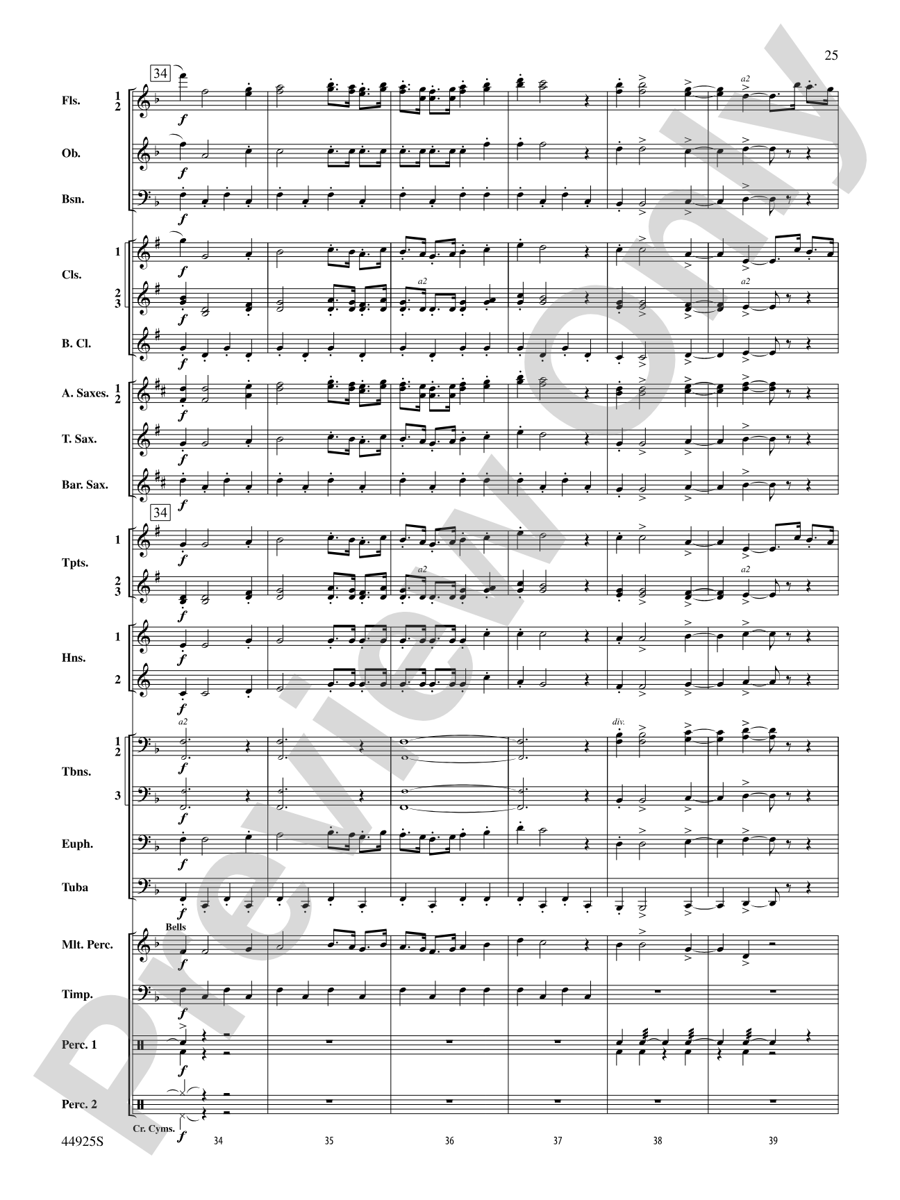 Suite from Symphonie Fantastique: Concert Band Conductor Score & Parts