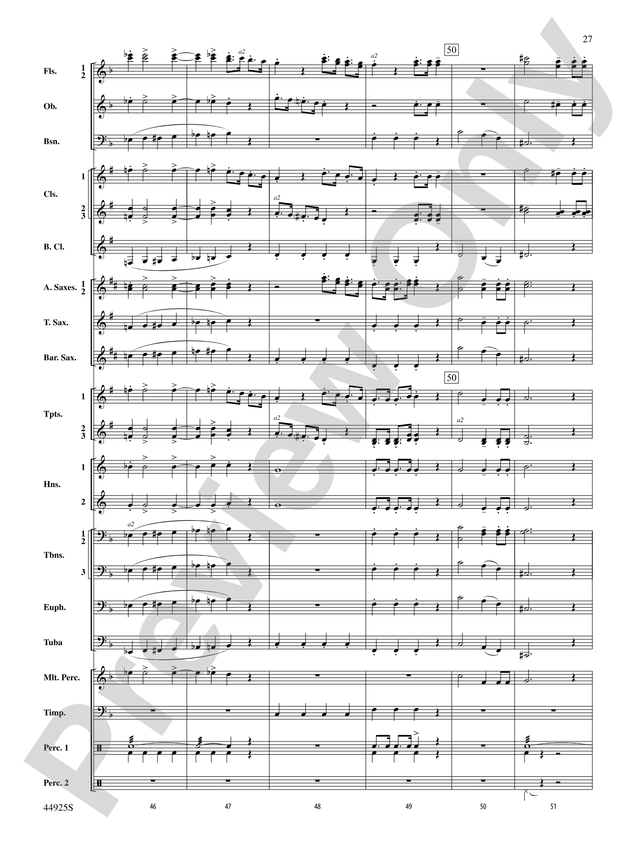 Suite from Symphonie Fantastique: Concert Band Conductor Score & Parts