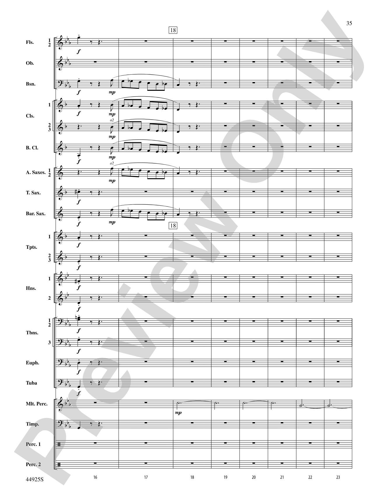 Suite from Symphonie Fantastique: Concert Band Conductor Score & Parts