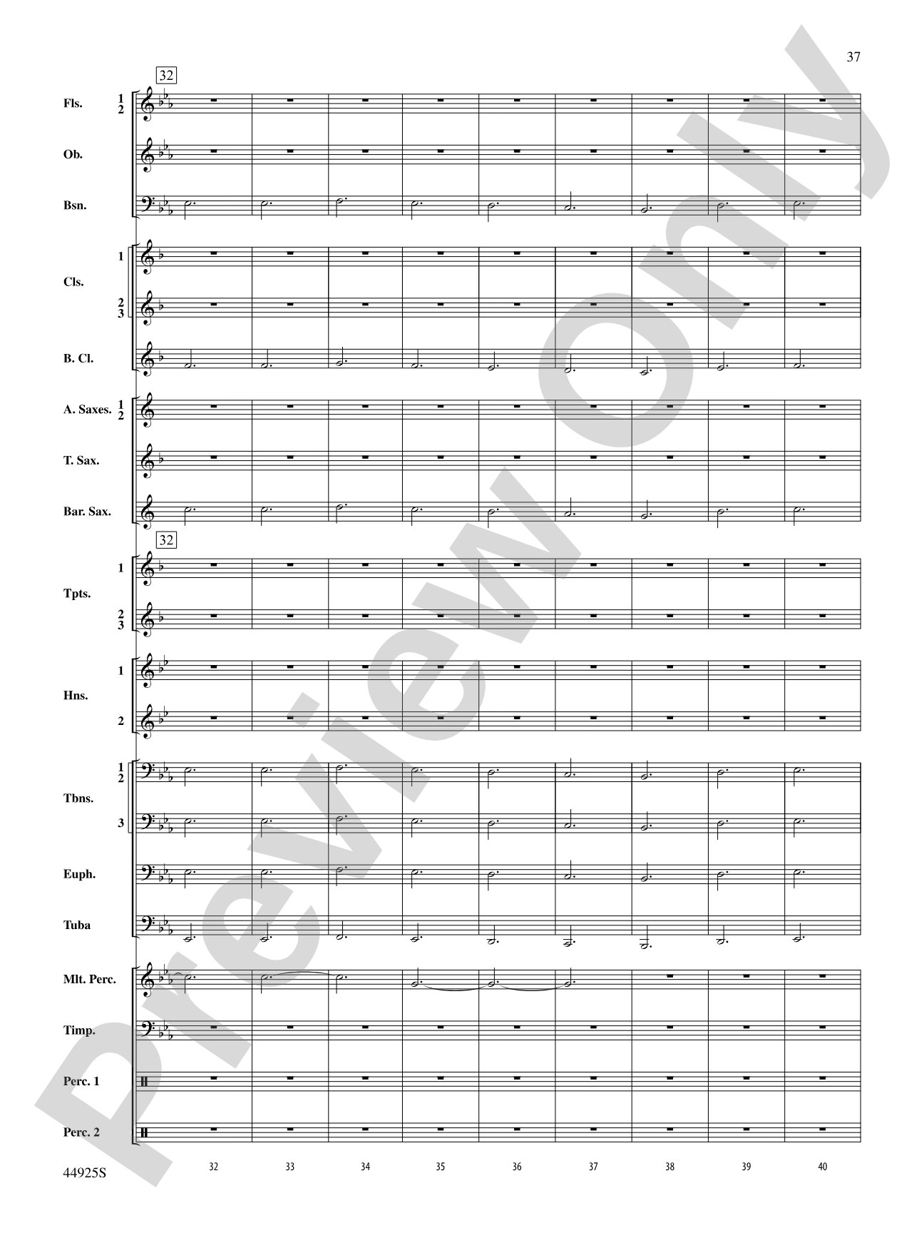Suite from Symphonie Fantastique: Concert Band Conductor Score & Parts