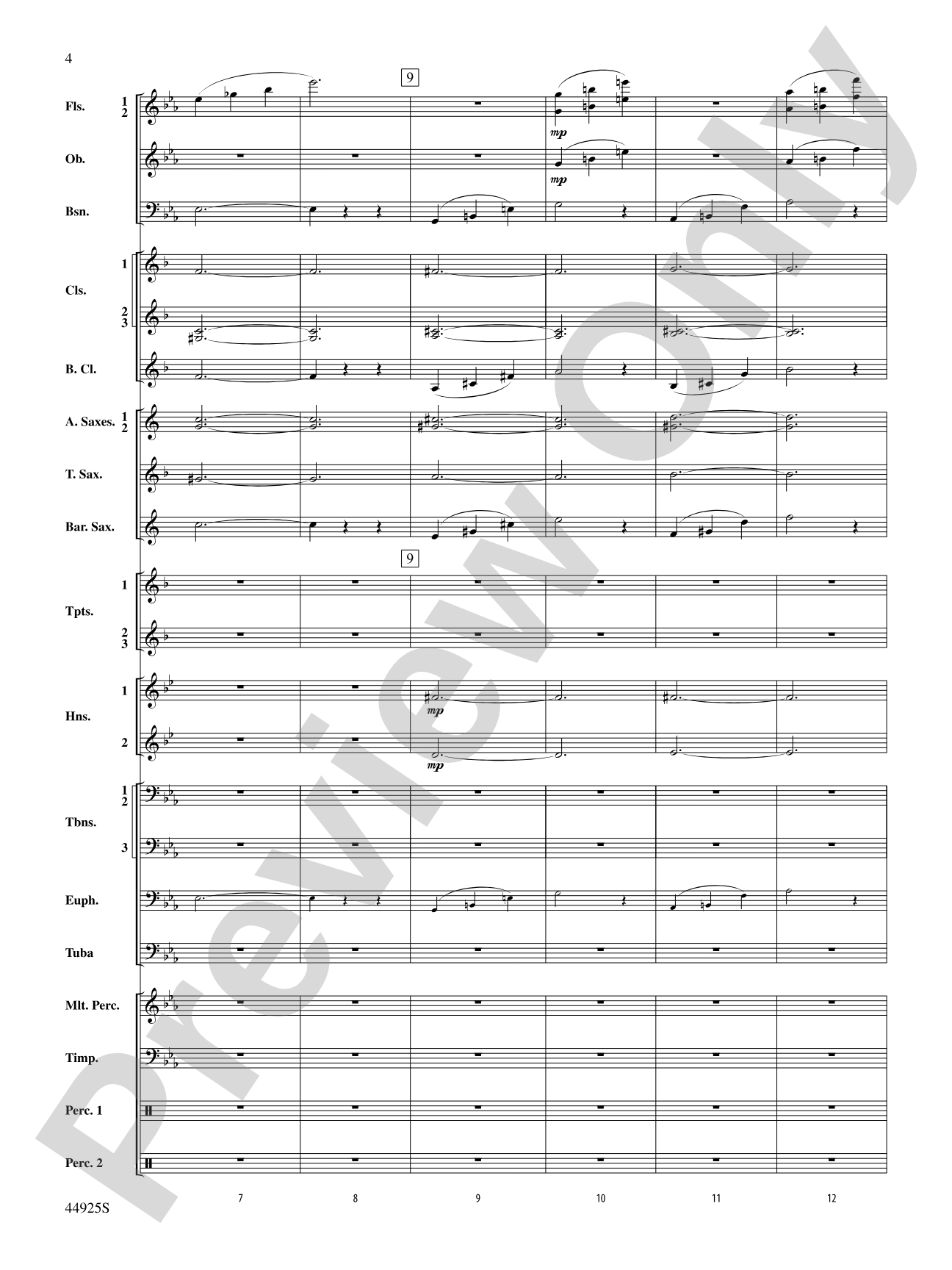 Suite from Symphonie Fantastique: Concert Band Conductor Score & Parts