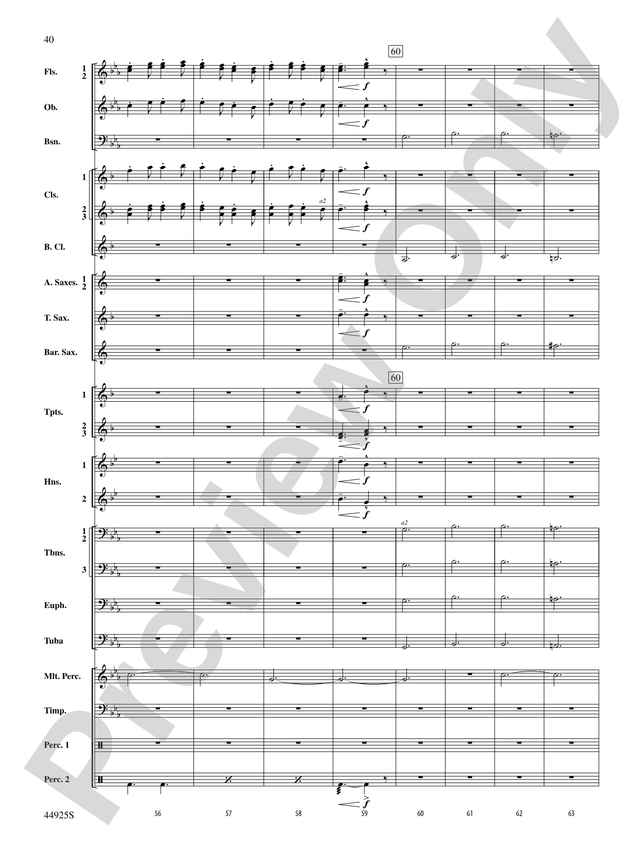Suite from Symphonie Fantastique: Concert Band Conductor Score & Parts