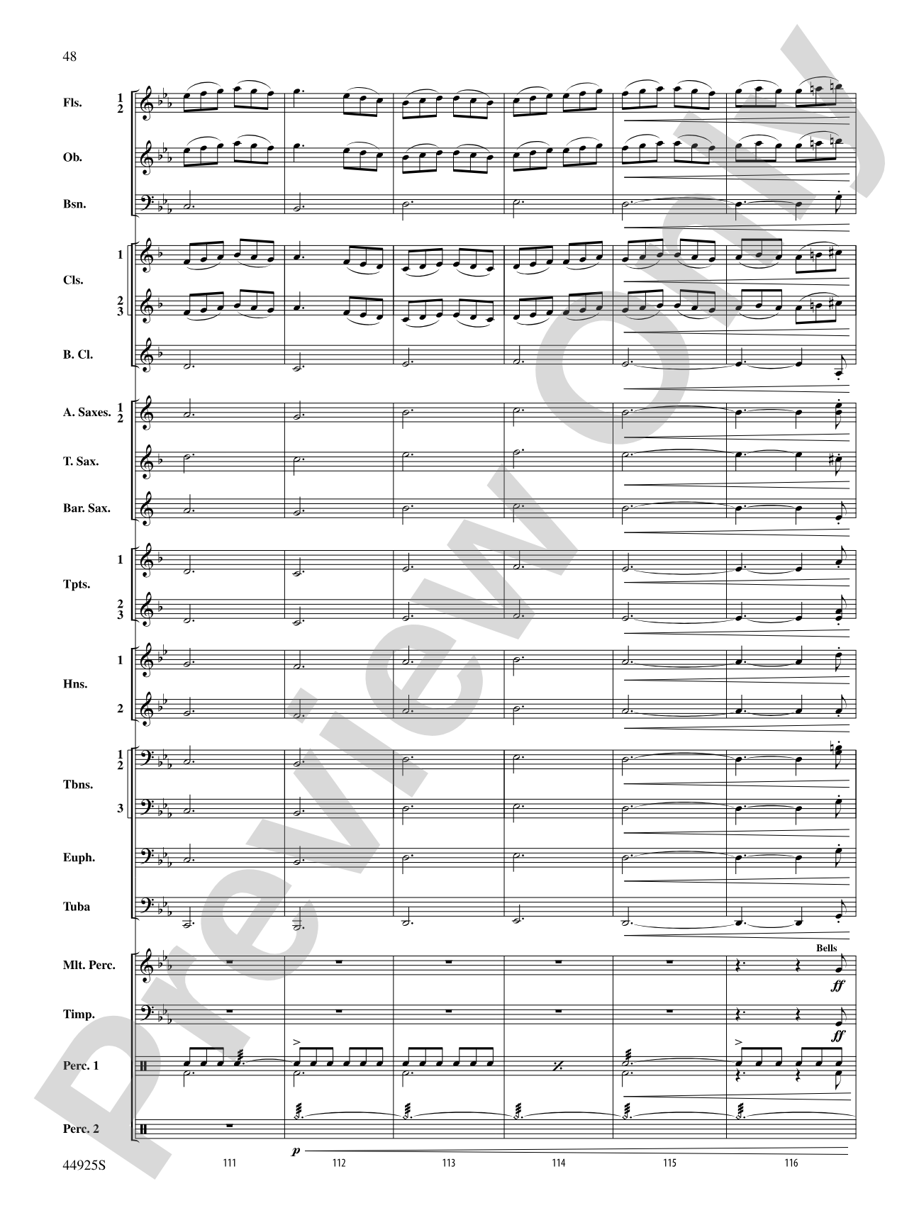 Suite from Symphonie Fantastique: Concert Band Conductor Score & Parts