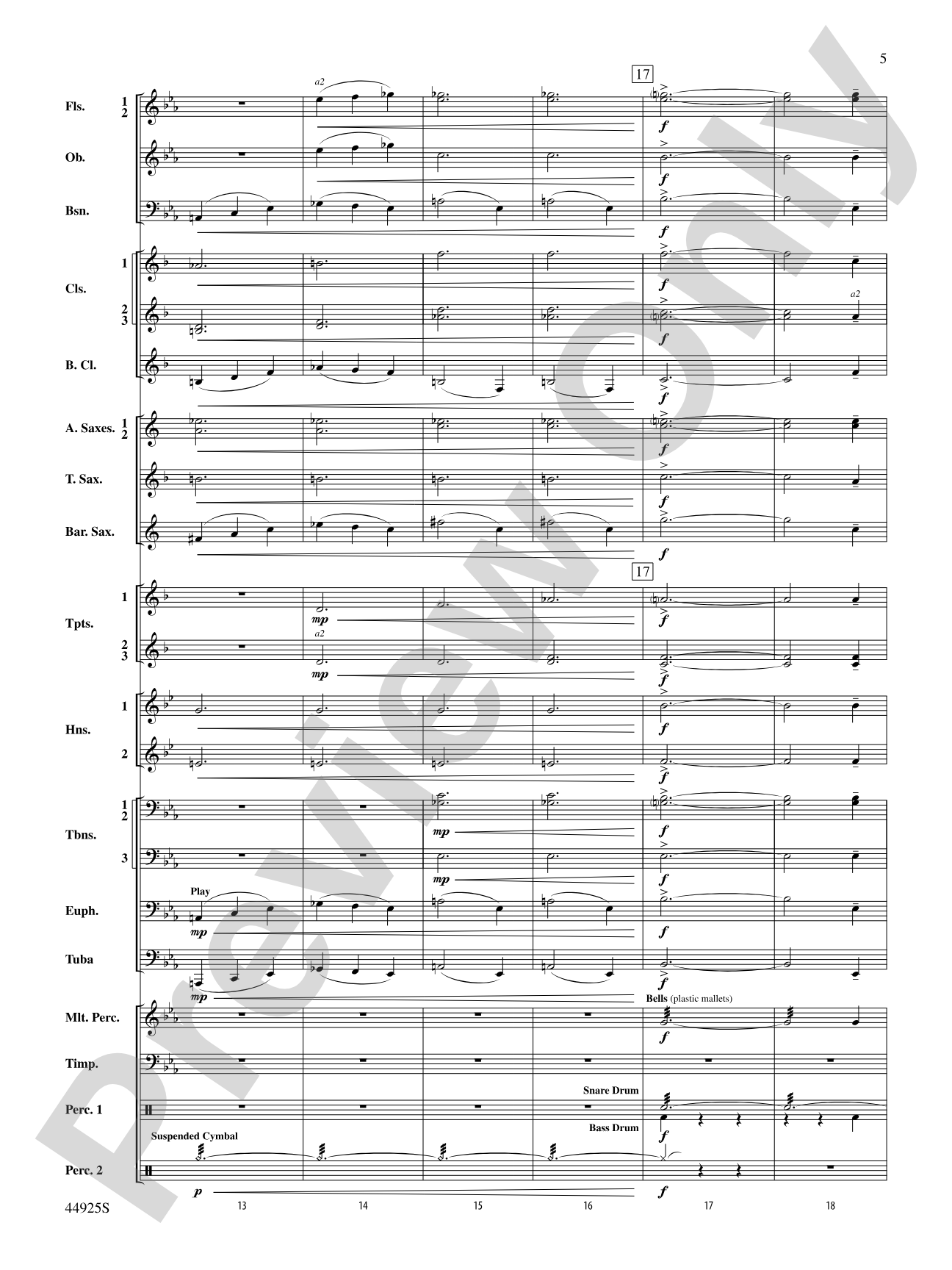 Suite from Symphonie Fantastique: Concert Band Conductor Score & Parts