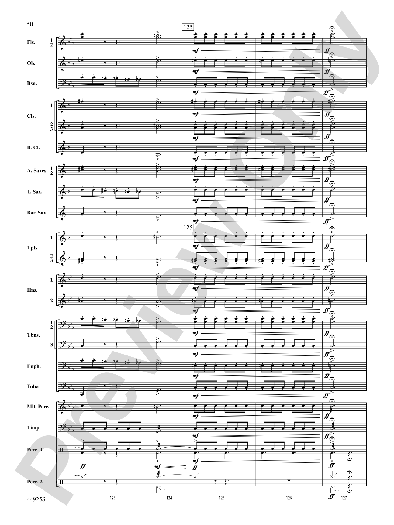 Suite from Symphonie Fantastique: Concert Band Conductor Score & Parts