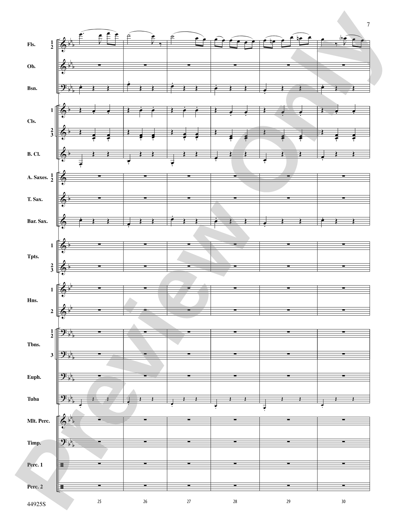 Suite from Symphonie Fantastique: Concert Band Conductor Score & Parts