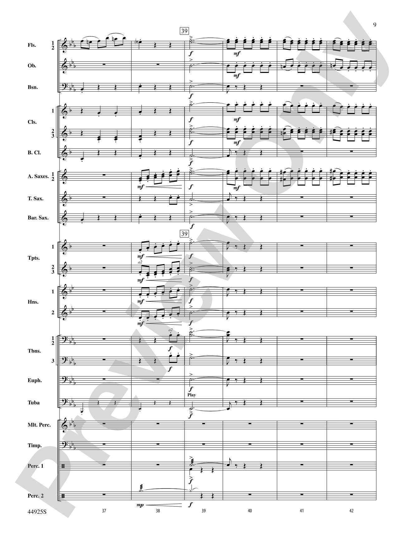 Suite from Symphonie Fantastique: Concert Band Conductor Score & Parts