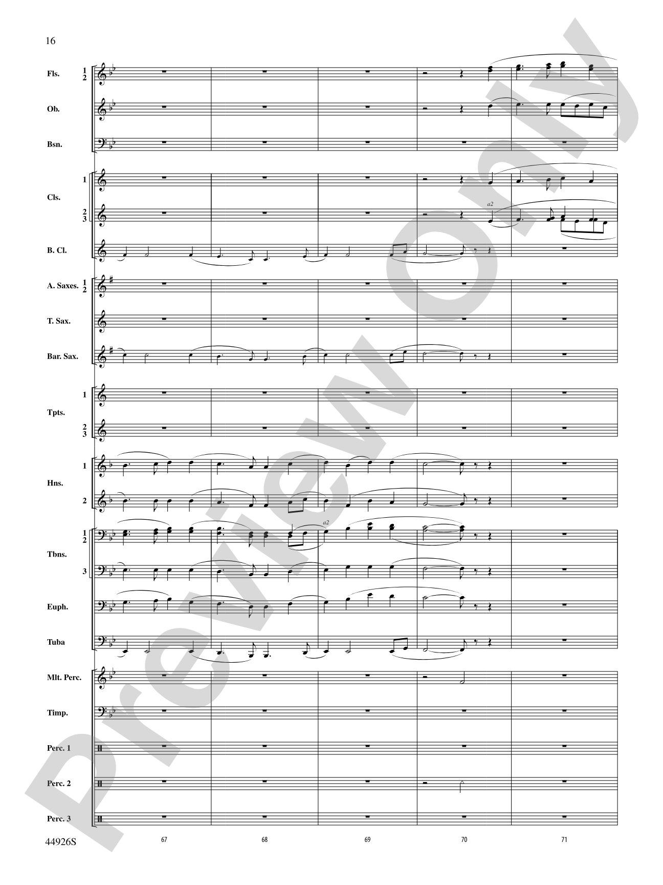 Australiana: Concert Band Conductor Score & Parts