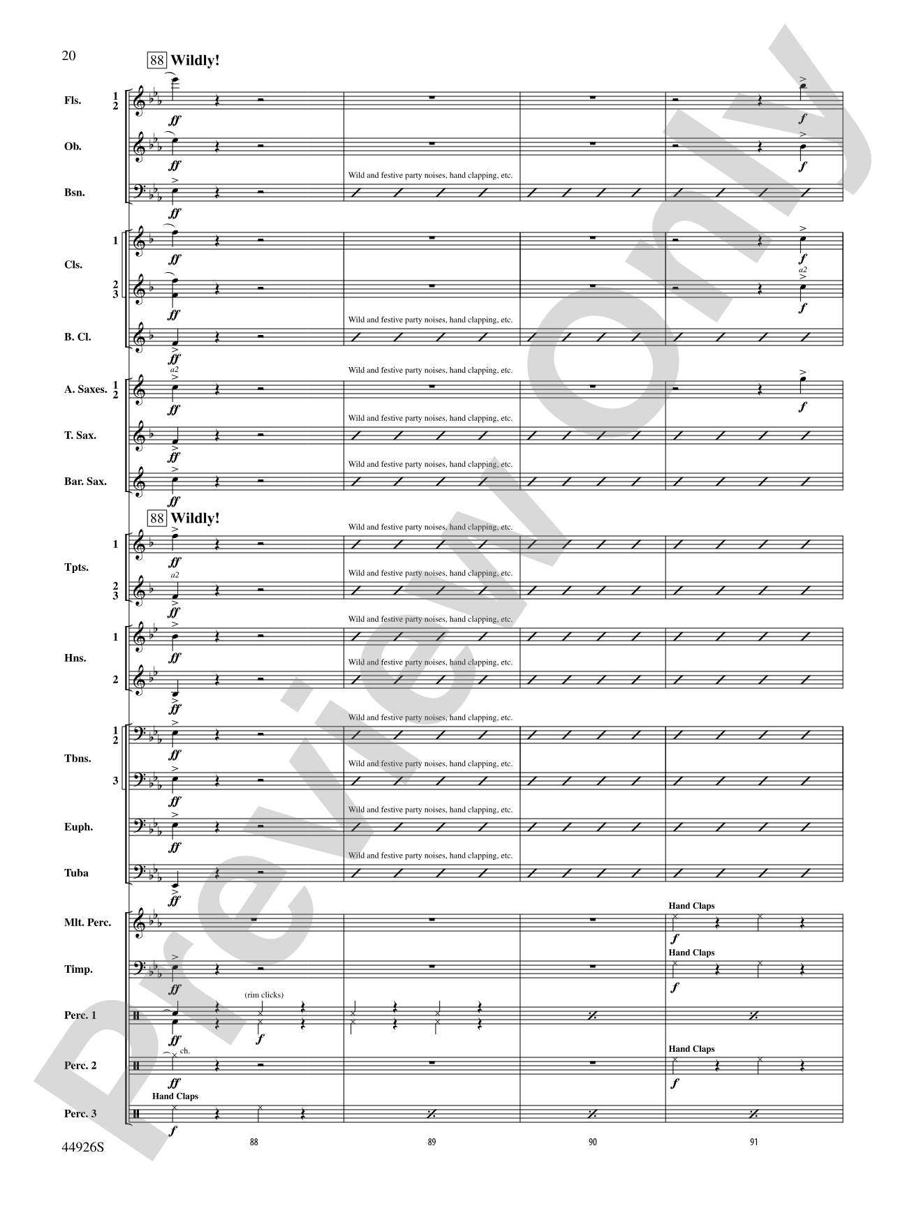 Australiana: Concert Band Conductor Score & Parts