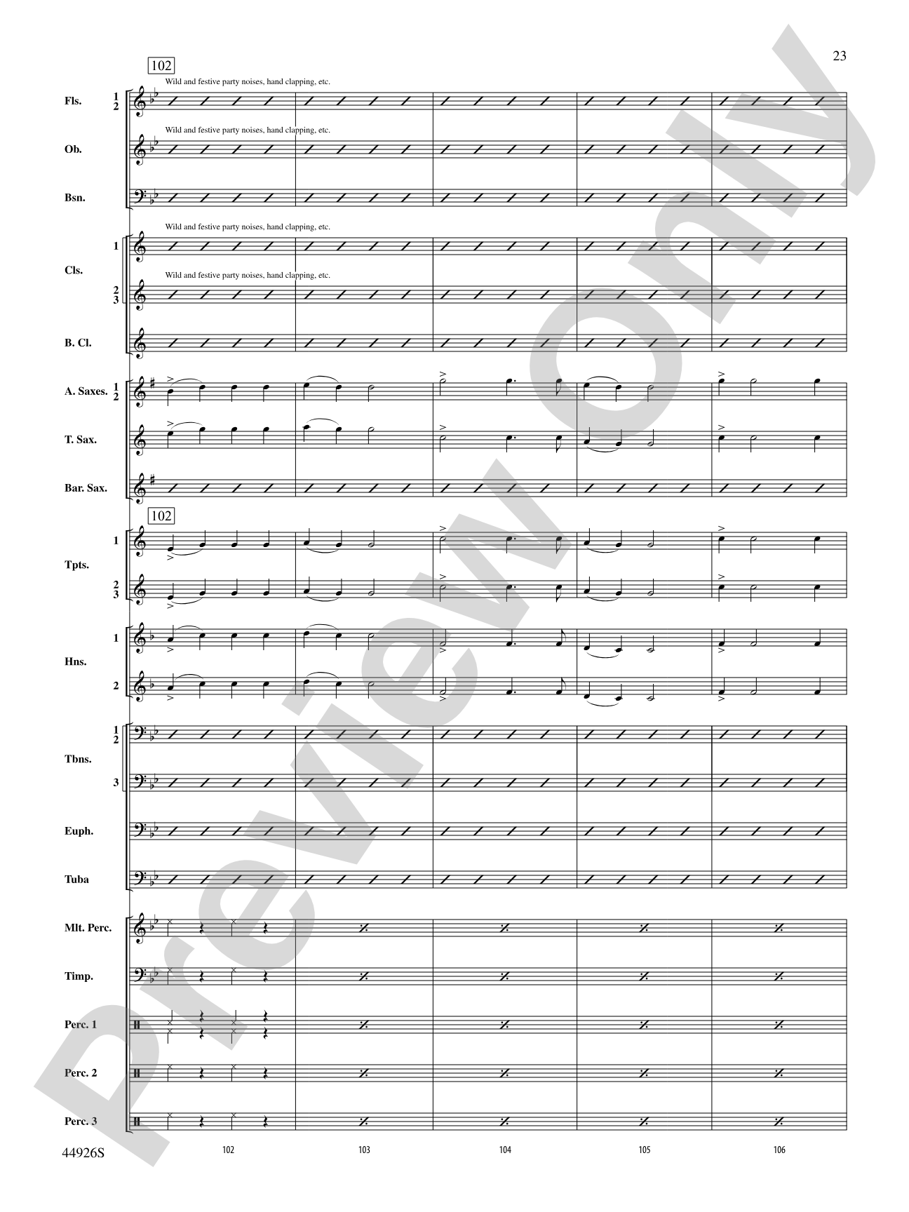 Australiana: Concert Band Conductor Score & Parts