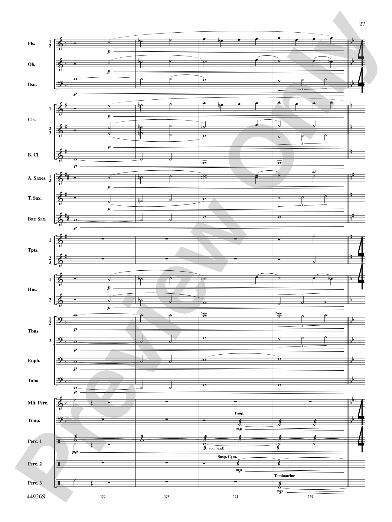 Australiana: Concert Band Conductor Score & Parts