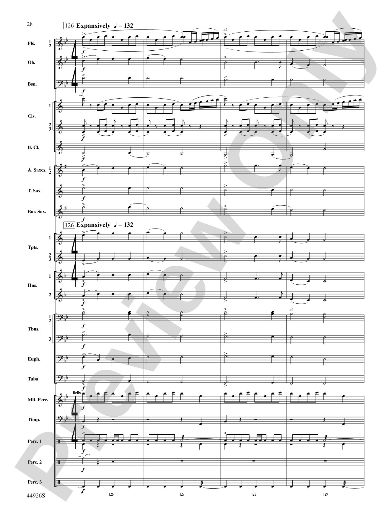 Australiana: Concert Band Conductor Score & Parts