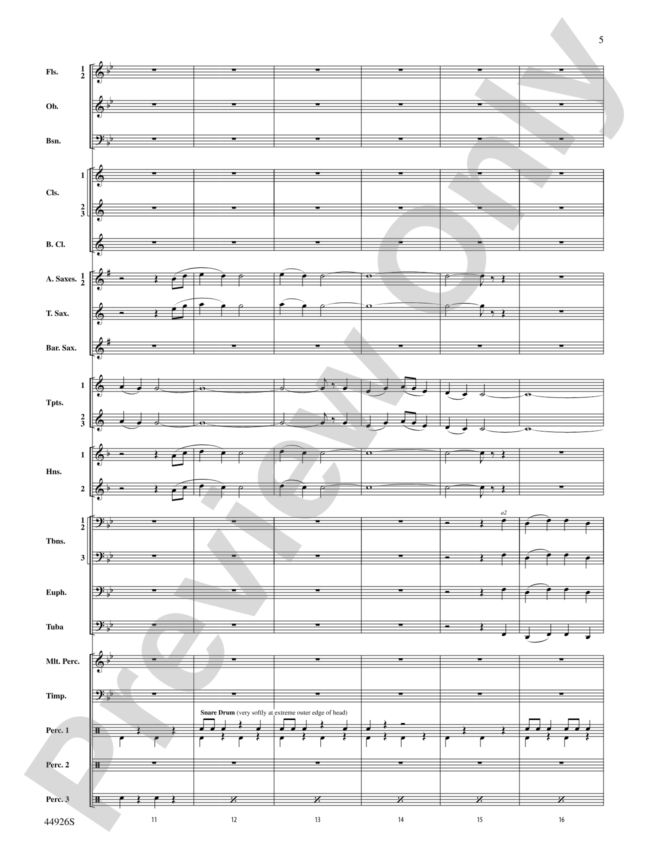 Australiana: Concert Band Conductor Score & Parts