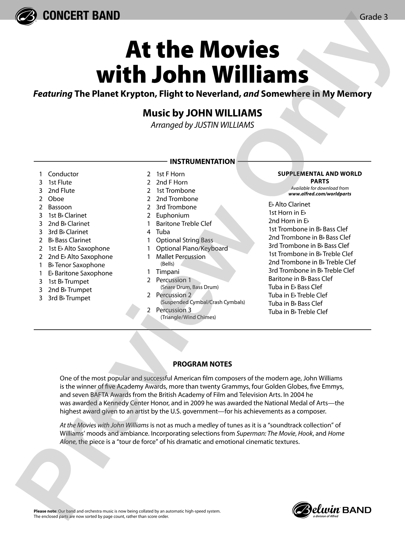 At the Movies with John Williams: Score