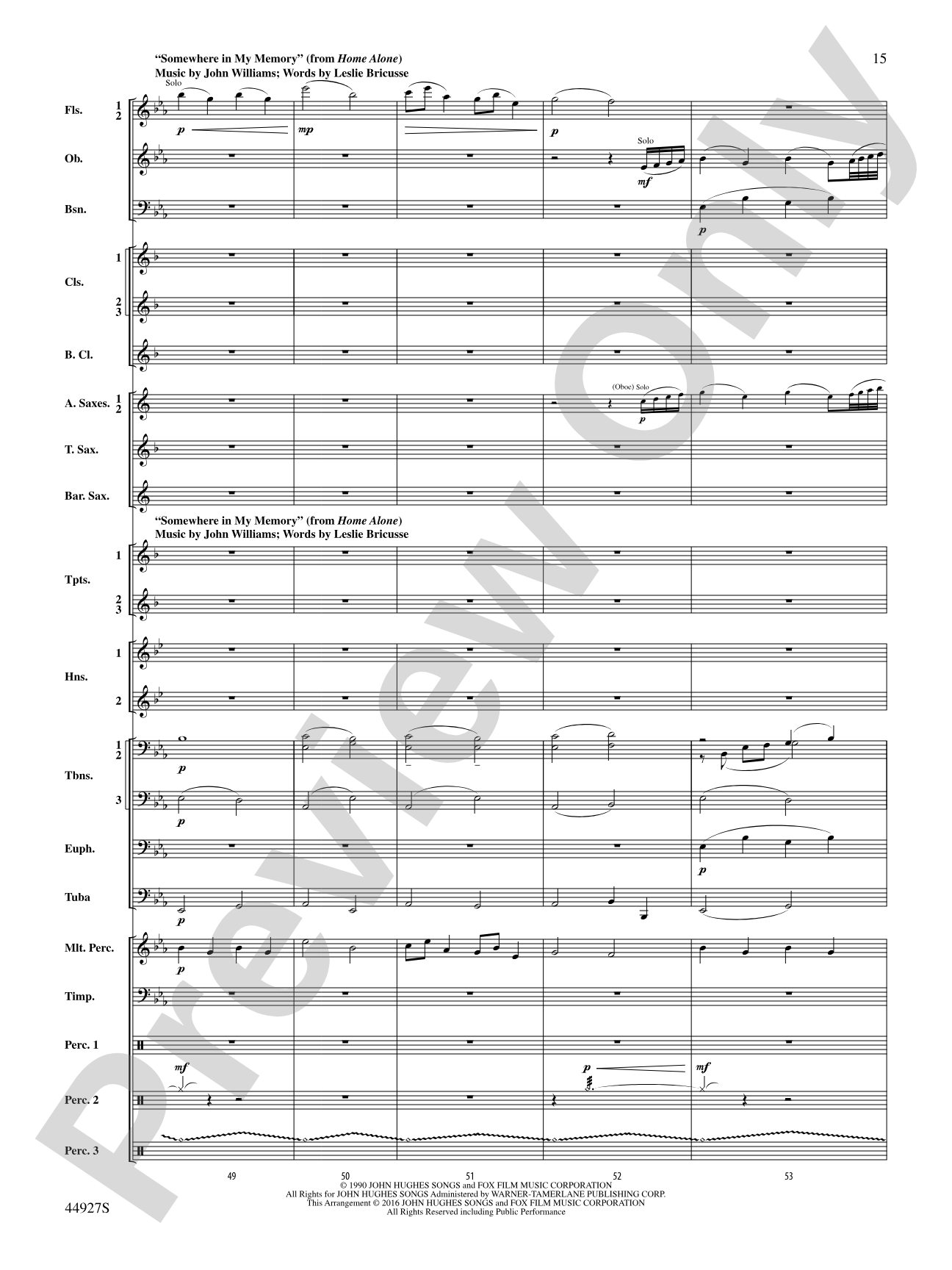 At the Movies with John Williams: Score