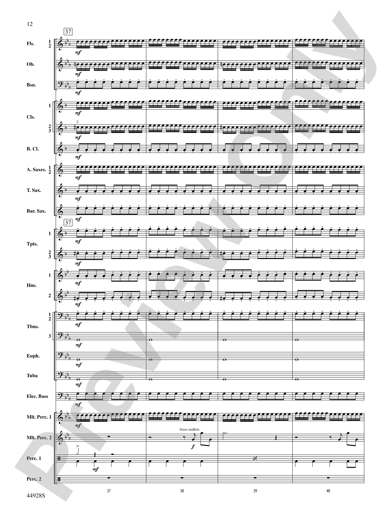 Dreams of Fireflies (On a Christmas Night): Concert Band Conductor Score & Parts
