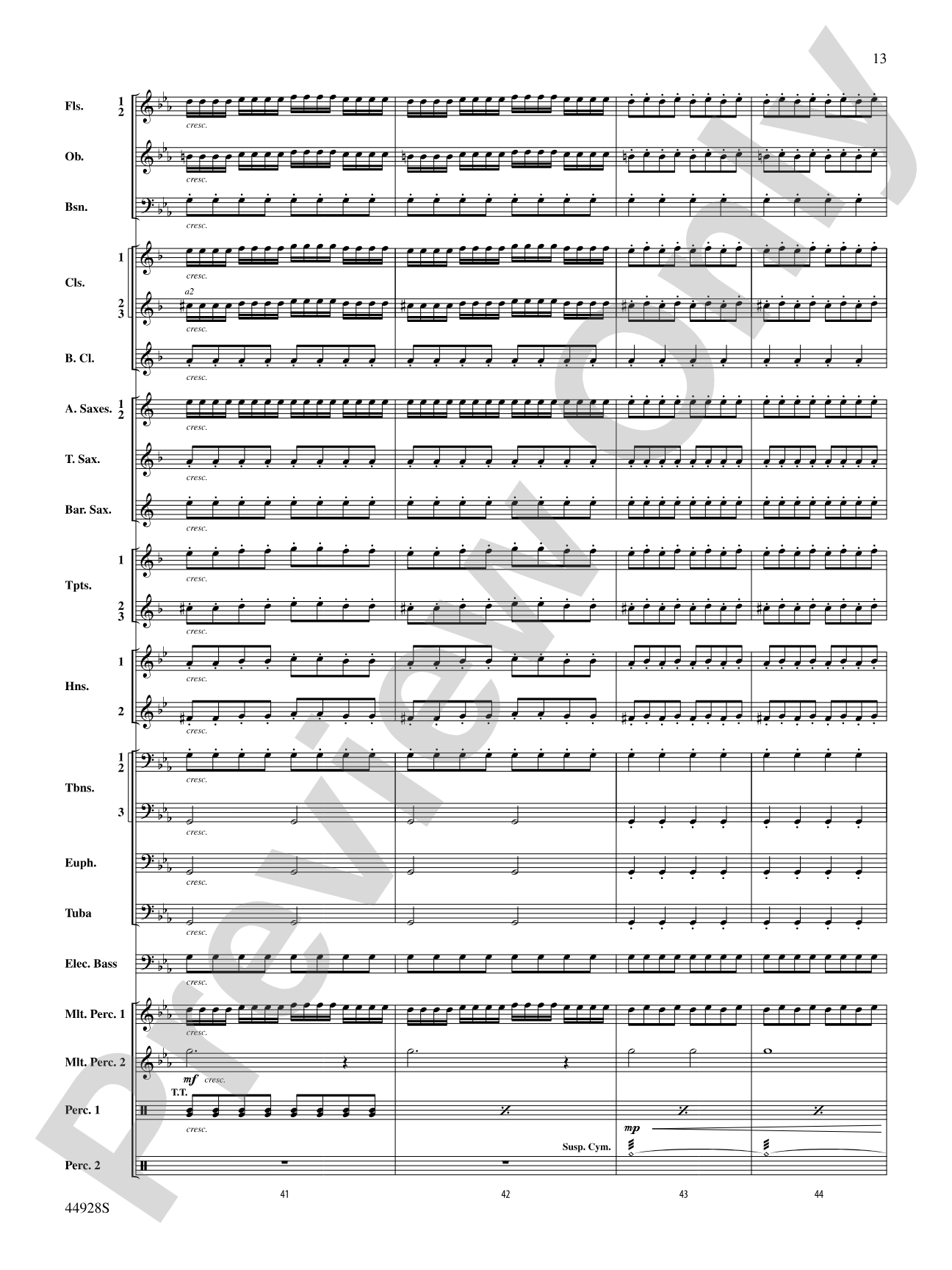 Dreams of Fireflies (On a Christmas Night): Concert Band Conductor Score & Parts