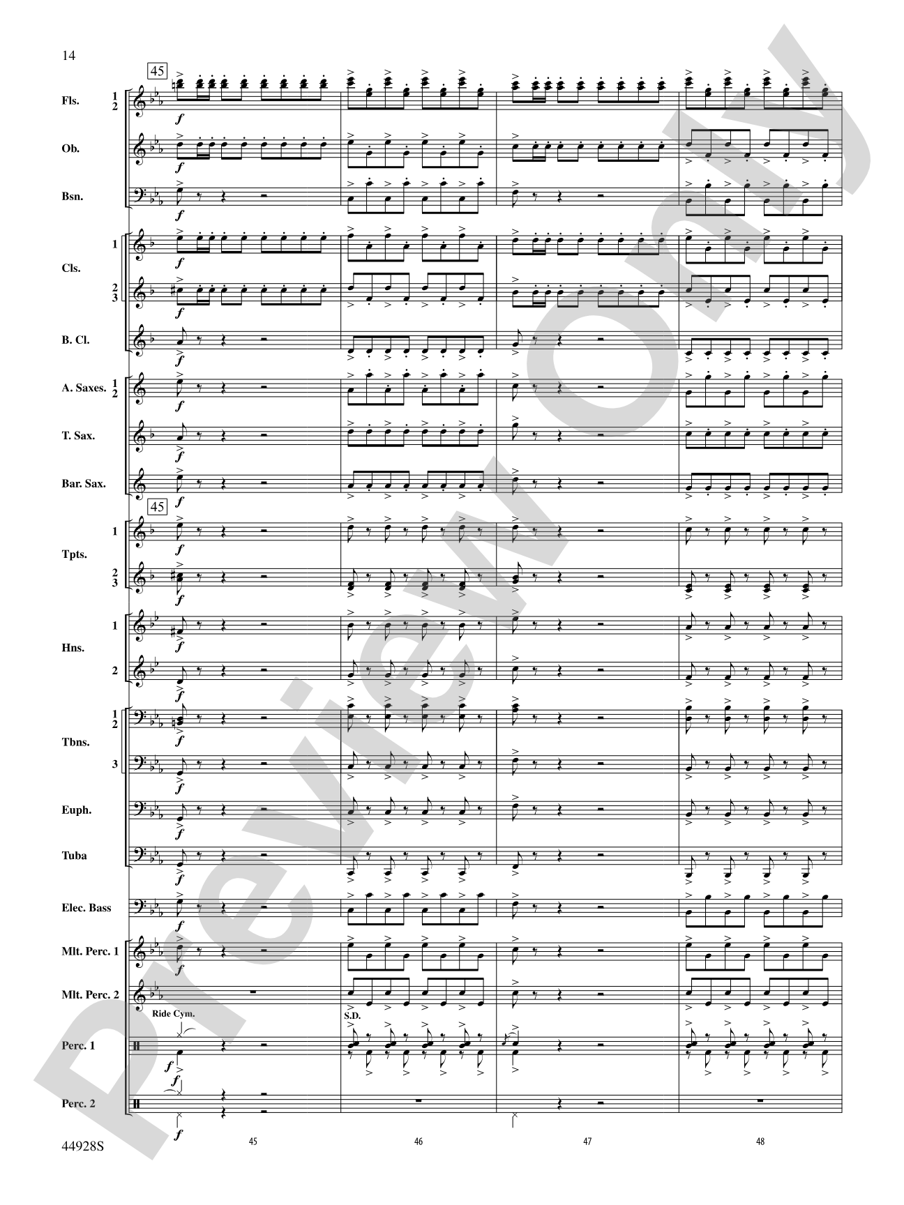 Dreams of Fireflies (On a Christmas Night): Concert Band Conductor Score & Parts