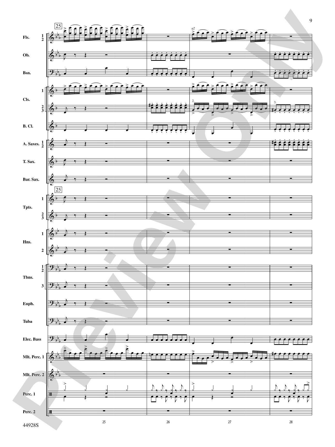 Dreams of Fireflies (On a Christmas Night): Concert Band Conductor Score & Parts