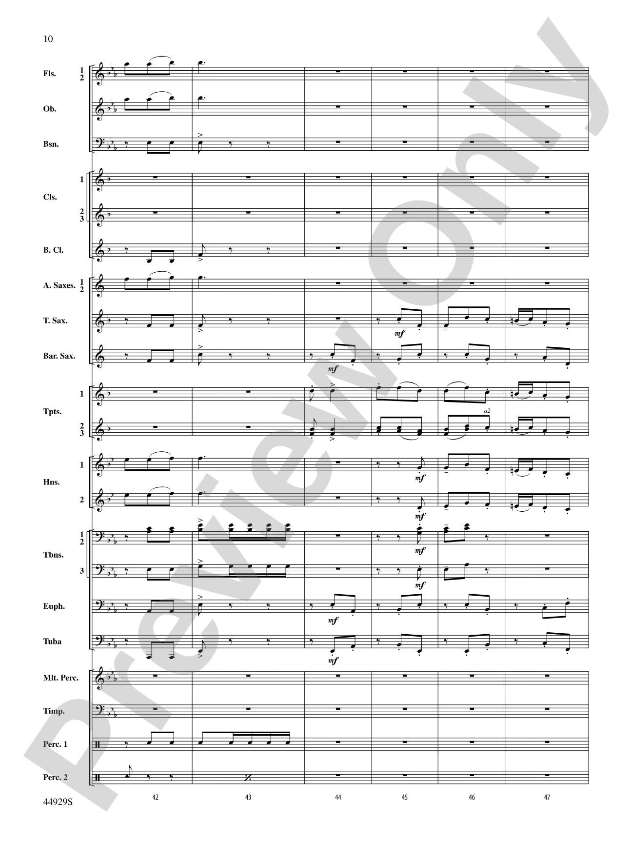 Pan: Highlights from the Warner Bros. Pictures Motion Picture Soundtrack: Concert Band Conductor Score & Parts