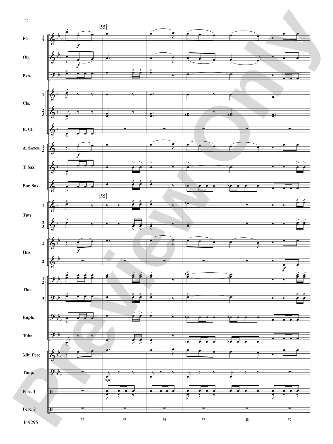 Pan: Highlights from the Warner Bros. Pictures Motion Picture Soundtrack: Concert Band Conductor Score & Parts