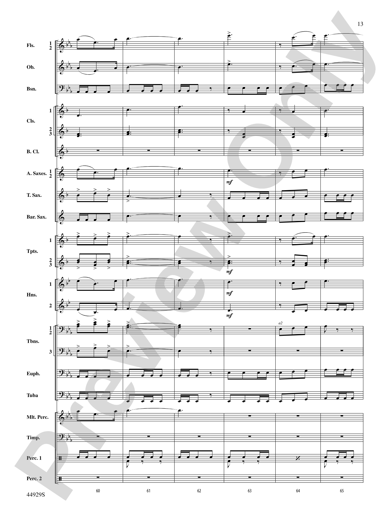 Pan: Highlights from the Warner Bros. Pictures Motion Picture Soundtrack: Concert Band Conductor Score & Parts