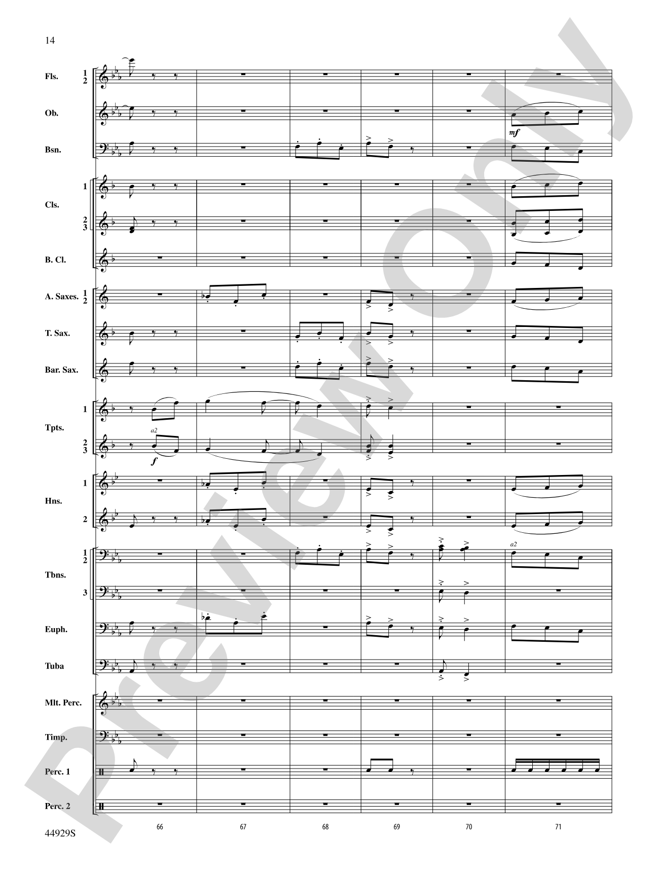 Pan: Highlights from the Warner Bros. Pictures Motion Picture Soundtrack: Concert Band Conductor Score & Parts