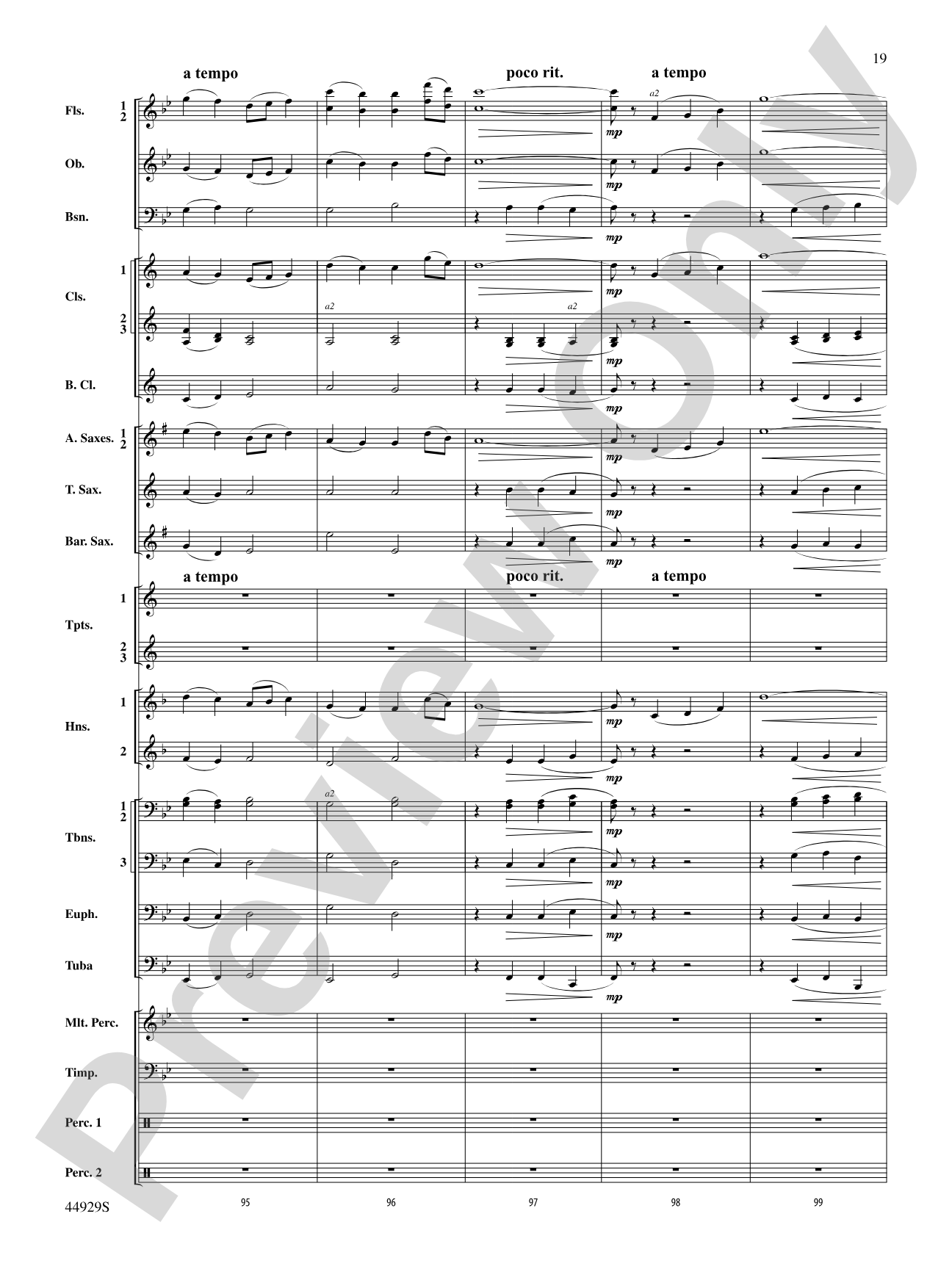 Pan: Highlights from the Warner Bros. Pictures Motion Picture Soundtrack: Concert Band Conductor Score & Parts